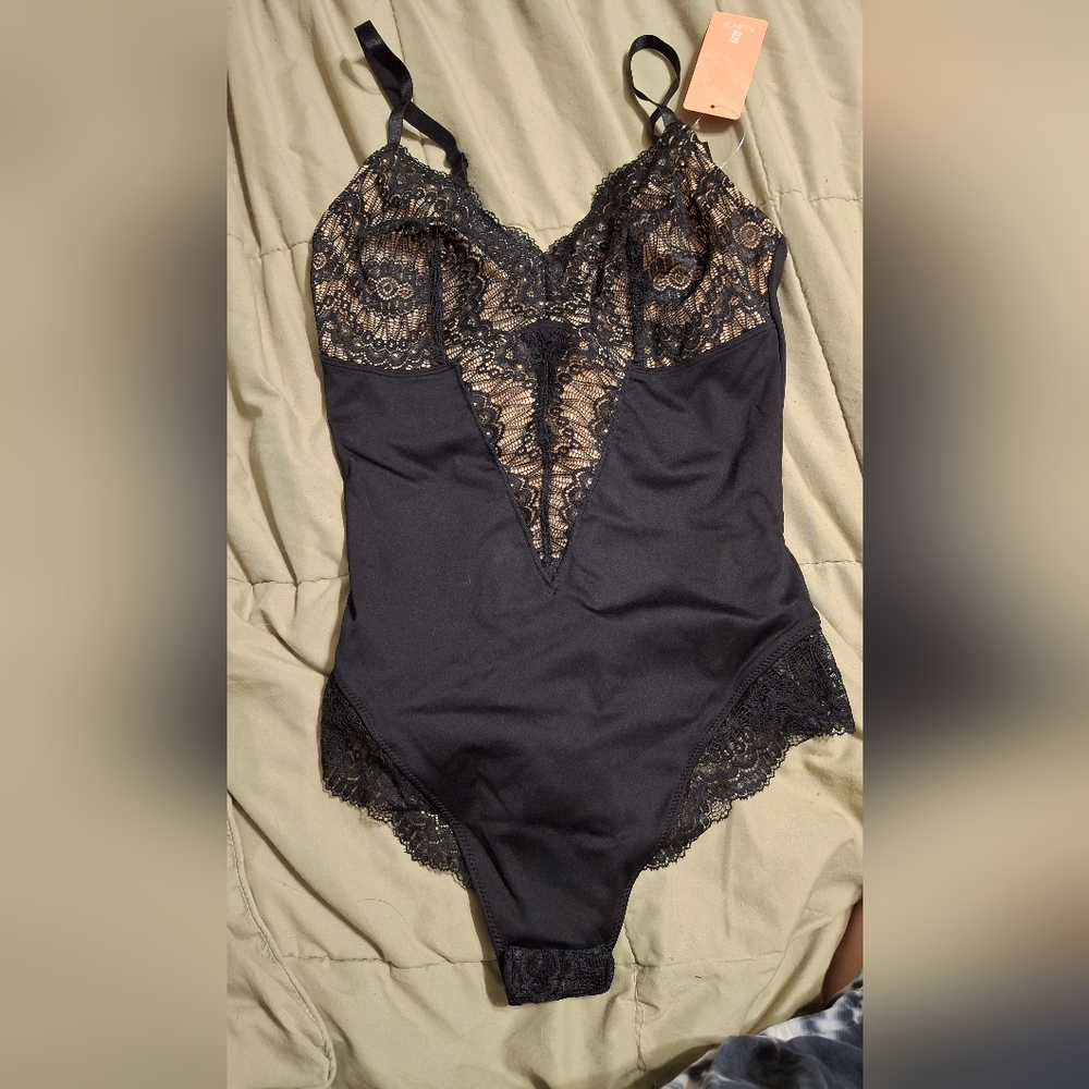Black Lace Bodysuit
